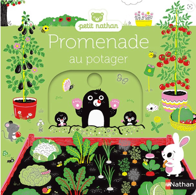 Livre Promenade au potager