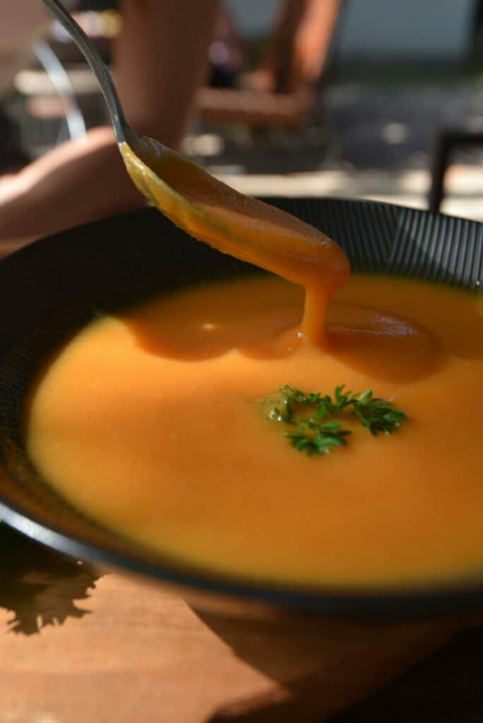 Soupe maison de carottes et potimarron | Recette 